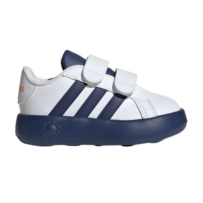 Pre-owned Adidas Originals Adidas Grand Court 2.0 I 'white Dark Blue' | Infant Size 7