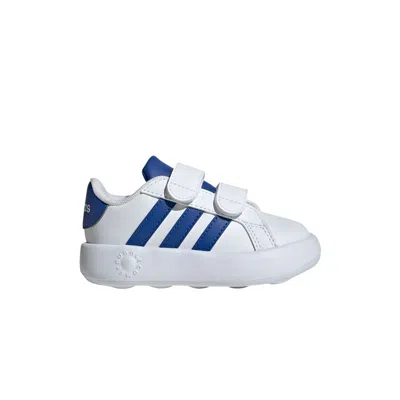Pre-owned Adidas Originals Adidas Grand Court 2.0 I 'white Royal Blue' | Infant Size 7