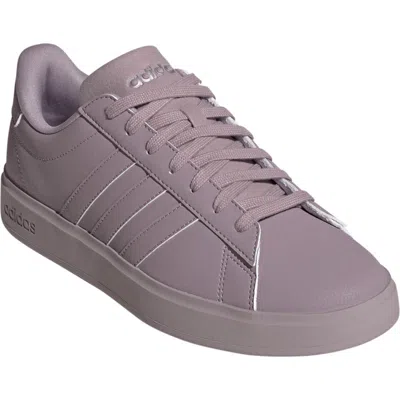 Adidas Originals Adidas Grand Court 2.0 Sneaker In Fig/fig/matte Silver