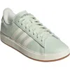 Adidas Originals Adidas Grand Court 2.0 Sneaker In Green/off White/silver Met.