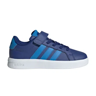 Pre-owned Adidas Originals Adidas Grand Court 3.0 Little Kid 'mystery Ink' | Blue | Kid's Size 1.5