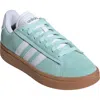 Adidas Originals Adidas Grand Court Alpha Sneaker In Aqua/white/grey Met.