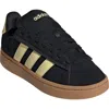 Adidas Originals Adidas Grand Court Alpha Sneaker In Black/yellow/gum 3