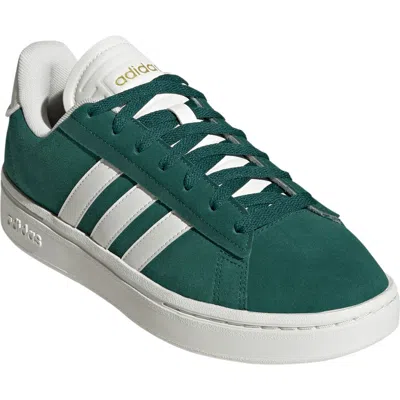 Adidas Originals Adidas Grand Court Alpha Sneaker In Green/off White/gold Met.