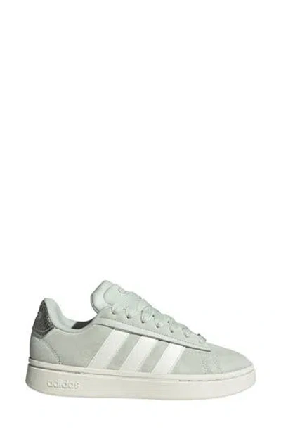 Adidas Originals Adidas Grand Court Alpha Sneaker In Green/off White/silver Met