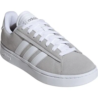 Adidas Originals Adidas Grand Court Alpha Tennis Shoe In Grey 2/white/silver Met.