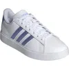 Adidas Originals Adidas Grand Court Cloudfoam Sneaker In White/blue Spark/blue