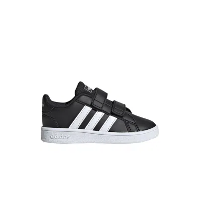 Pre-owned Adidas Originals Adidas Grand Court Infant 'black White' | Kid's Size 8