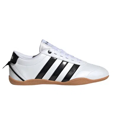 Pre-owned Adidas Originals Adidas Grand Court Lo Big Kid 'cloud White Core Black Hi-res Yellow' | Kid's Size 3.5