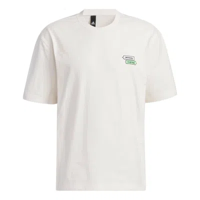 Adidas Originals Adidas Graphic Embosssed T-shirt 'off White'