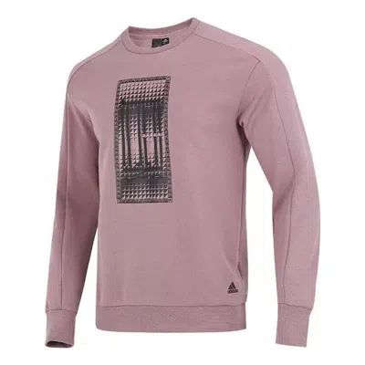 Adidas Originals Adidas Graphic Printed Sweatshirt 'rose' In Purple
