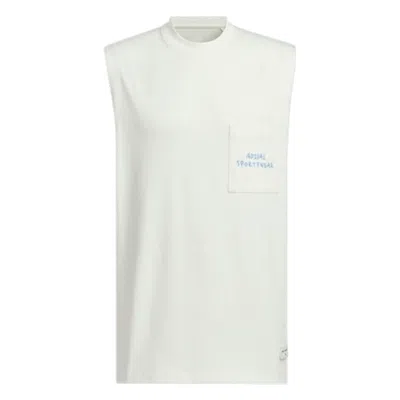 Adidas Originals Adidas Graphic Tank Top 'white Blue'