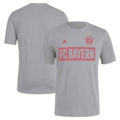 Adidas Originals Adidas Gray Bayern Munich Block T-shirt