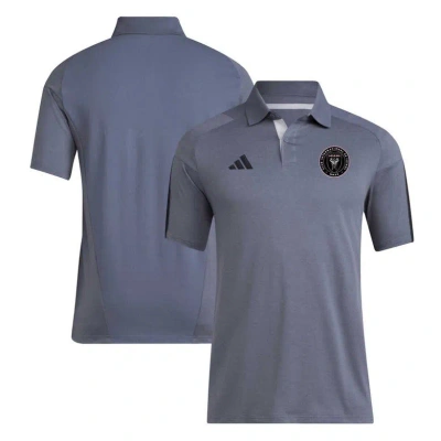 Adidas Originals Men's Adidas Grey Inter Miami Cf 2024 Training Polo Shirt