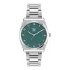 Adidas Originals Adidas Unisex Three Hand Code Two Silver-tone Stainless Steel Bracelet Watch 38mm In Gray
