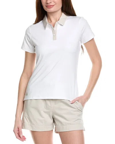 Adidas Originals Adidas Grid Climacool Golf Polo In White