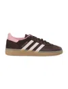 Adidas Originals Adidas Handball Spezial Brown And Pink Sneakers In Brown