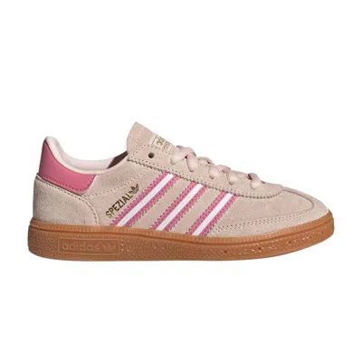 Pre-owned Adidas Originals Adidas Handball Spezial C 'wonder Quartz Rose Tone' | Cream | Kid's Size 2 In White