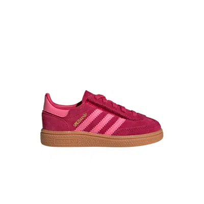 Pre-owned Adidas Originals Adidas Handball Spezial Comfort Closure El I 'ruby Red Lucid Pink' | Infant Size 8
