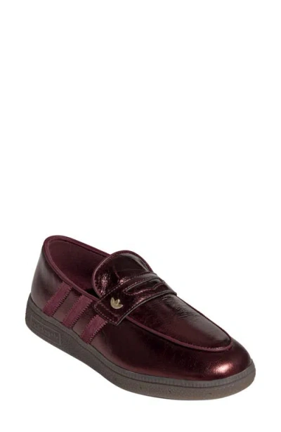 Adidas Originals Adidas Handball Spezial Loafer In Burgundy
