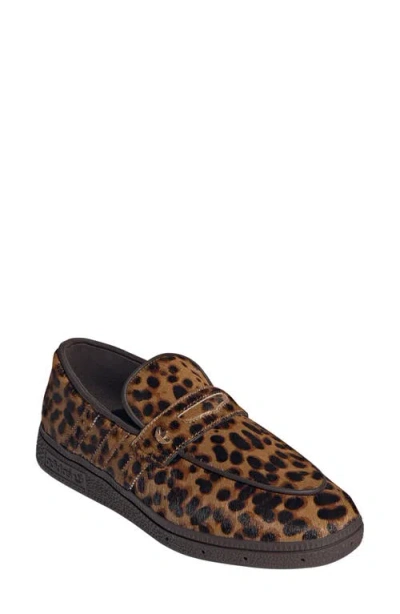 Adidas Originals Handball Spezial Loafers Magic In Animal Print