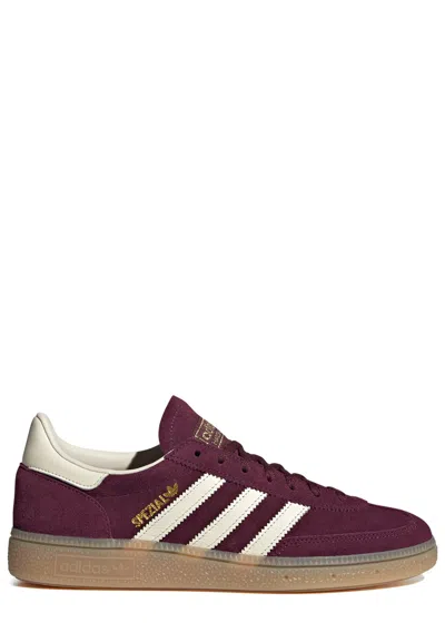 Adidas Originals Adidas Handball Spezial Suede Sneakers In Burgundy