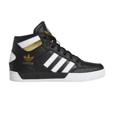 Pre-owned Adidas Originals Adidas Hard Court High J 'black Gold' | Kid's Size 4.5