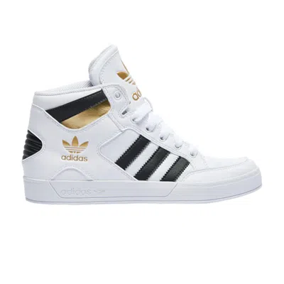 Pre-owned Adidas Originals Adidas Hard Court High J 'white Gold' | Kid's Size 4