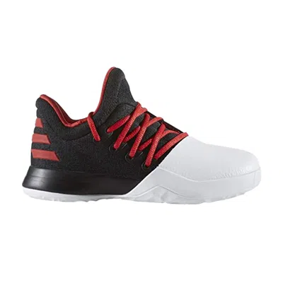Pre-owned Adidas Originals Adidas Harden Vol. 1 J 'black Scarlet Red' | Kid's Size 6.5