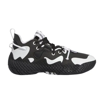 Pre-owned Adidas Originals Adidas Harden Vol. 6 J 'black White' | Kid's Size 5.5