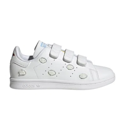 Pre-owned Adidas Originals Adidas Hello Kitty X Stan Smith Comfort Closure C 'embroidered Clouds' | White | Kid's Size 2