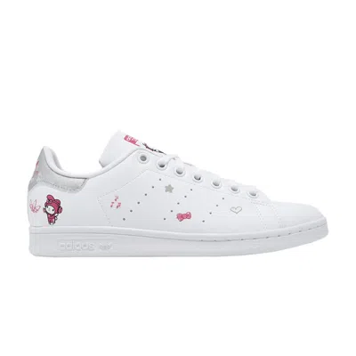 Pre-owned Adidas Originals Adidas Hello Kitty X Stan Smith J 'melody' | White | Kid's Size 6