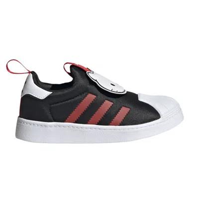 Pre-owned Adidas Originals Adidas Hello Kitty X Superstar 360 C 'black Vivid Red' | Kid's Size 10.5
