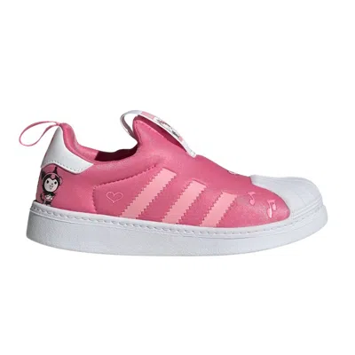 Pre-owned Adidas Originals Adidas Hello Kitty X Superstar 360 C 'kuromi' | Pink | Kid's Size 11.5