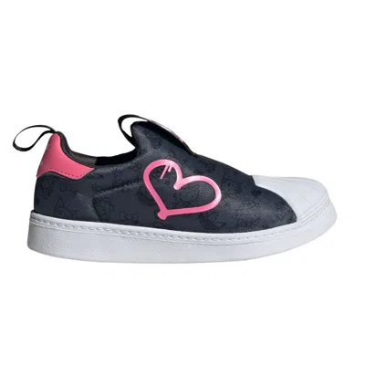 Pre-owned Adidas Originals Adidas Hello Kitty X Superstar 360 J 'hello Kitty And Friends' | Black | Kid's Size 13.5