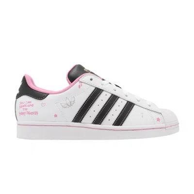 Pre-owned Adidas Originals Adidas Hello Kitty X Superstar J 'kurumi' | White | Kid's Size 4.5