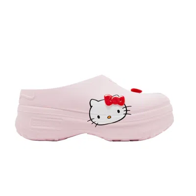 Pre-owned Adidas Originals Adidas Hello Kitty X Wmns Adifom Stan Smith Mule '50th Anniversary Pack - Clear Pink' | Women's Size