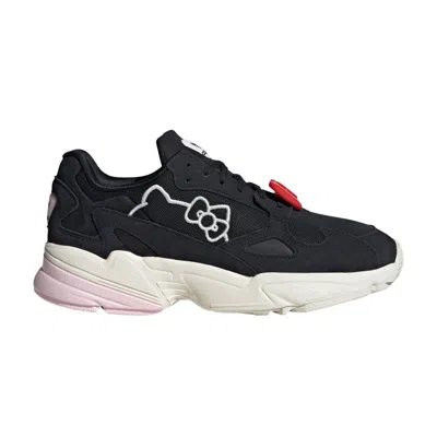 Pre-owned Adidas Originals Adidas Hello Kitty X Wmns Falcon 'black Clear Pink' | Women's Size 5