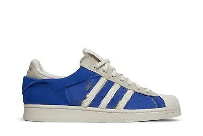 Pre-owned Adidas Originals Adidas Henry Ruggs Iii X Superstar Ws2 'bold Blue' Gw0847 In White
