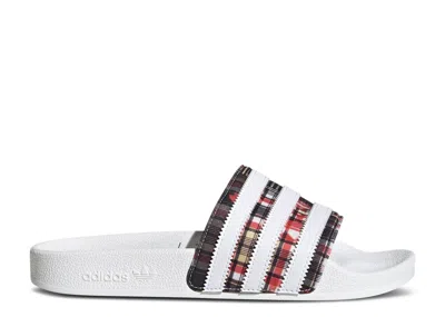 Adidas Originals Adidas Her Studio London X Adidas Wmns Adilette Slide 'checkered' In White