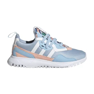 Pre-owned Adidas Originals Adidas Her Studio London X Original Flex Little Kid 'colorful Blossoms' | Blue | Kid's Size 12.5