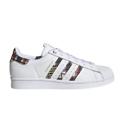 Pre-owned Adidas Originals Adidas Her Studio London X Wmns Superstar 'plaid' | White | Women's Size 11
