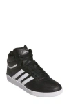 Adidas Originals Adidas Hoops 4.0 Mid Sportswear Basketball Sneaker In Black/white/black