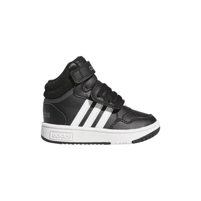 Pre-owned Adidas Originals Adidas Hoops Mid I 'black White' | Infant Size 9