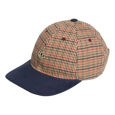 Adidas Originals Adidas Houndstooth Cap Asia Sizing 'sand Strata' In Brown