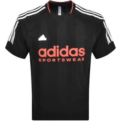 Adidas Originals Adidas House Of Tiro Jacquard T Shirt Black