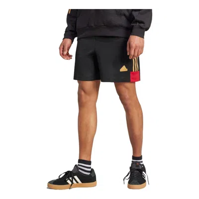 Adidas Originals Adidas House Of Tiro Nations Pack Shorts 'black Red'
