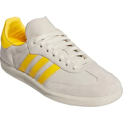 Adidas Originals Adidas Humanrace Samba Low Top Sneaker In Yellow