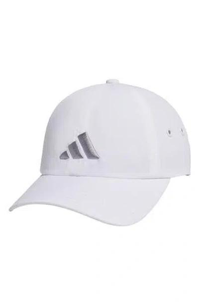 Adidas Originals Adidas Influencer 3 Hat In White,silver Metallic
