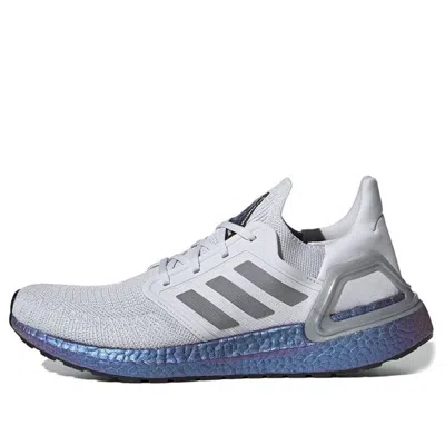 Adidas Originals Adidas Iss Us National Lab X  Ultraboost 20 'blue Boost' In Gray